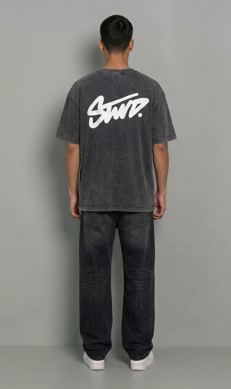 Acid Wash Grey Small Size  – REVOÎR